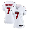 Zennovawear Bijan Robinson Atlanta Falcons Women's Game Jersey - White