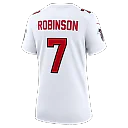 Zennovawear Bijan Robinson Atlanta Falcons Women's Game Jersey - White