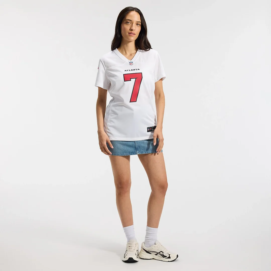 Zennovawear Bijan Robinson Atlanta Falcons Women's Game Jersey - White