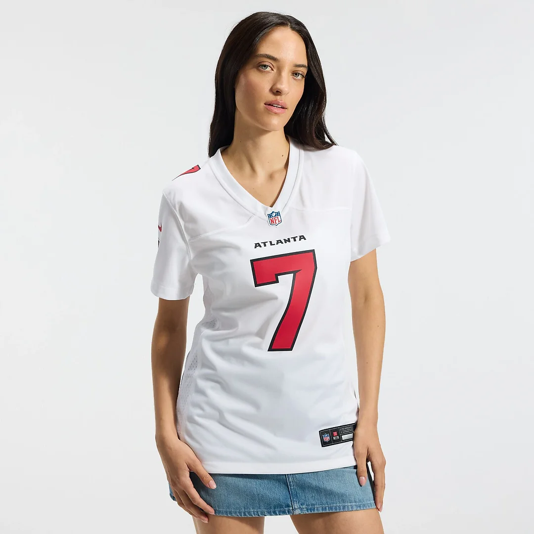 Zennovawear Bijan Robinson Atlanta Falcons Women's Game Jersey - White