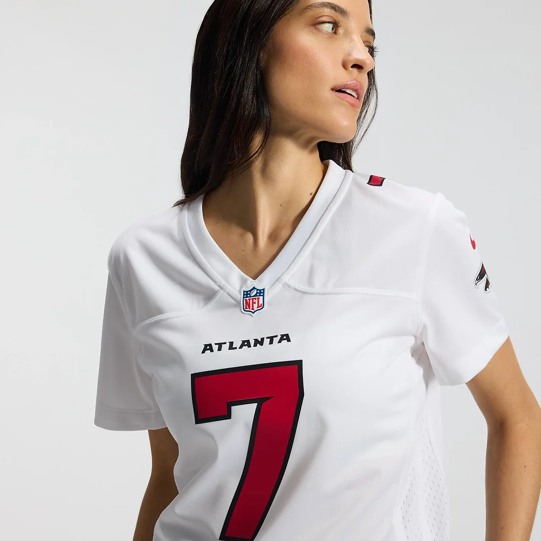 Zennovawear Bijan Robinson Atlanta Falcons Women's Game Jersey - White