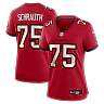 Zennovawear Billy Schrauth Tampa Bay Buccaneers Women's Team Game Jersey - Red