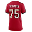 Zennovawear Billy Schrauth Tampa Bay Buccaneers Women's Team Game Jersey - Red