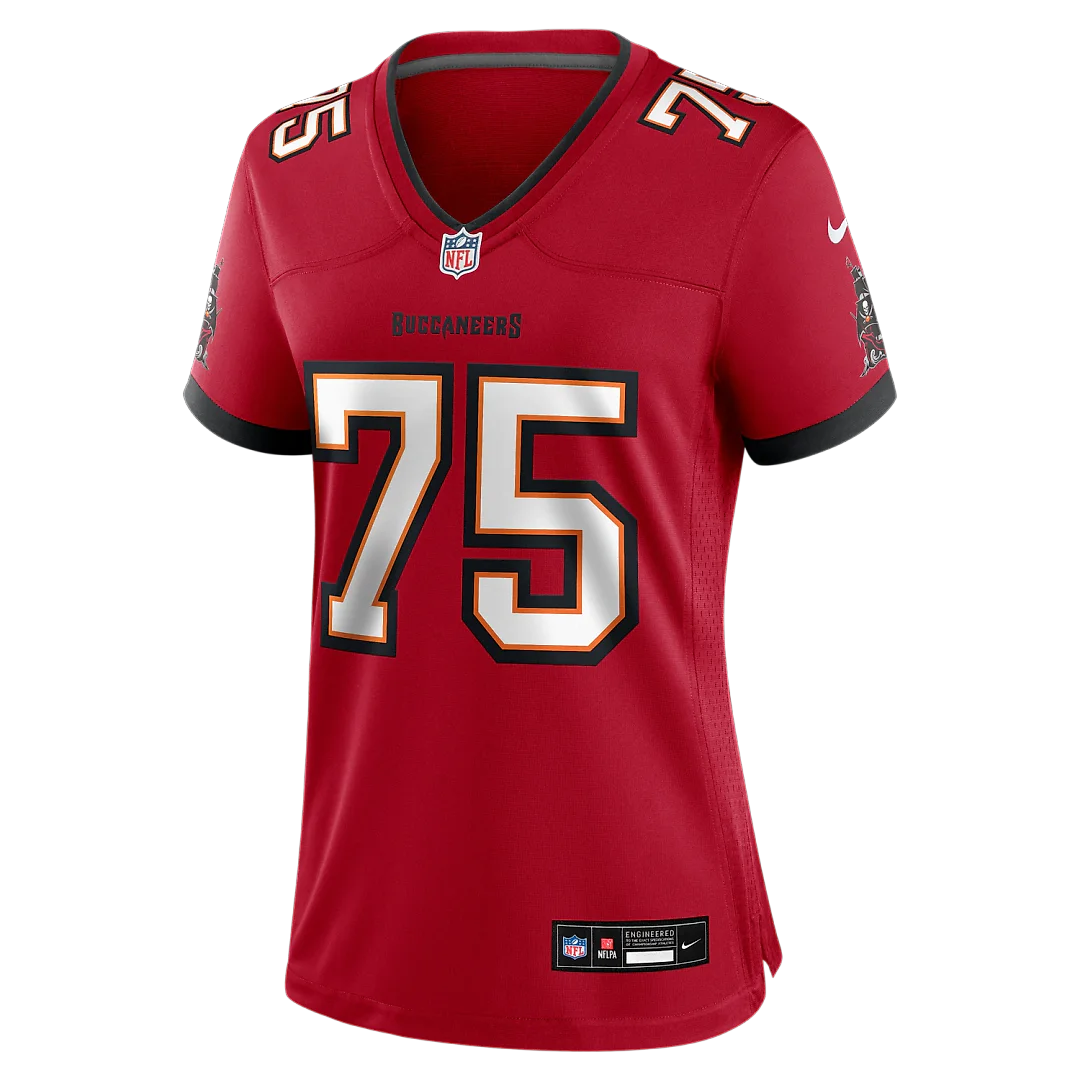 Zennovawear Billy Schrauth Tampa Bay Buccaneers Women's Team Game Jersey - Red