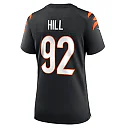 Zennovawear B.J. Hill Cincinnati Bengals Women's Game Jersey - Black
