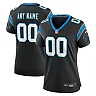 Zennovawear Carolina Panthers Women's Custom Game Jersey - Black
