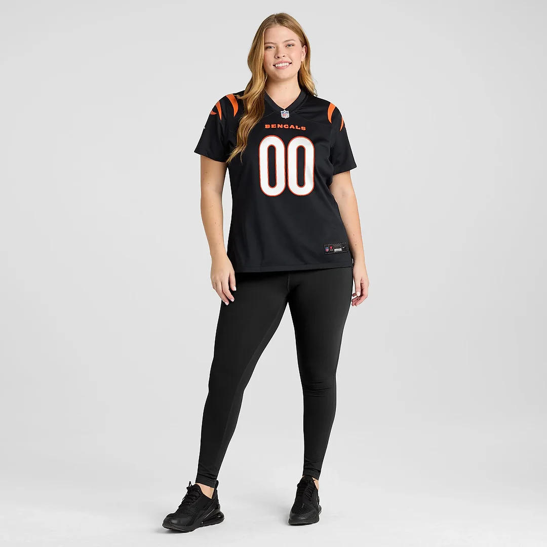 Zennovawear Cincinnati Bengals Women's Game Custom Jersey - Black
