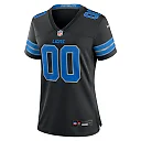 Zennovawear Detroit Lions Women's Alternate Custom Game Jersey - Black