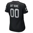 Zennovawear Las Vegas Raiders Women's Custom Game Jersey - Black