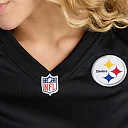 Zennovawear Pittsburgh Steelers Women's Custom Game Jersey - Black