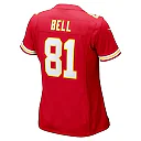 Zennovawear Blake Bell Kansas City Chiefs Women's Game Player Jersey - Red