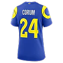 Zennovawear Blake Corum Los Angeles Rams Women's Team Game Jersey - Royal