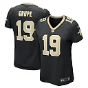Zennovawear Blake Grupe New Orleans Saints Women's Team Game Jersey - Black