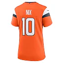 Zennovawear Bo Nix Denver Broncos Women's Game Jersey - Orange