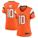 Zennovawear Bo Nix Denver Broncos Women's Game Jersey - Orange
