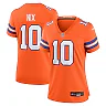 Zennovawear Bo Nix Denver Broncos Women's Mile High Collection 1977 Throwback Player Game Jersey - Orange