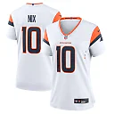 Zennovawear Bo Nix Denver Broncos Women's Game Jersey - White