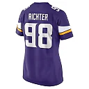 Zennovawear Bo Richter Minnesota Vikings Women's Team Game Jersey - Purple