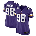 Zennovawear Bo Richter Minnesota Vikings Women's Team Game Jersey - Purple
