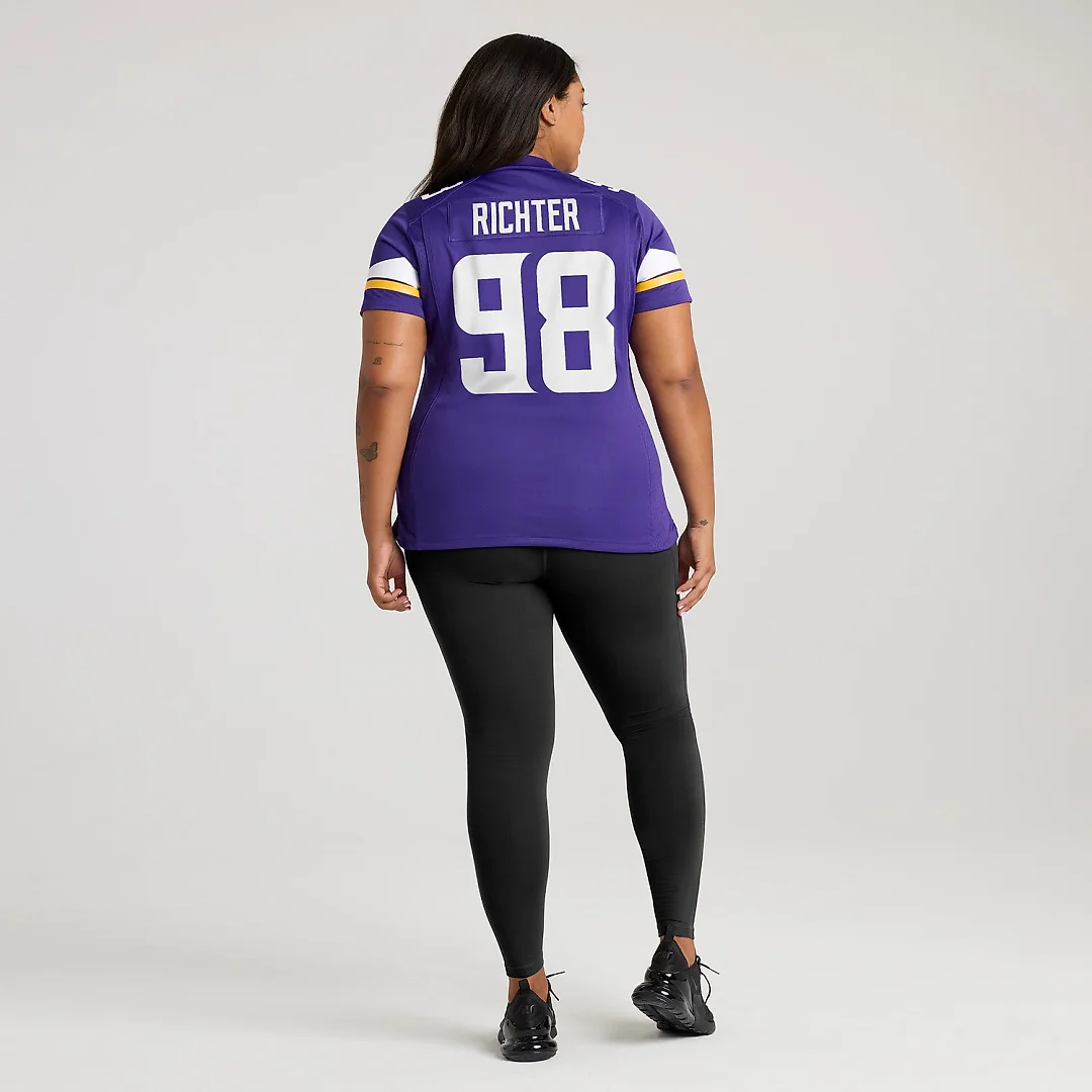 Zennovawear Bo Richter Minnesota Vikings Women's Team Game Jersey - Purple