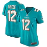 Zennovawear Bob Griese Miami Dolphins Women's Game Retired Player Jersey - Aqua
