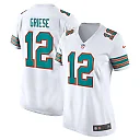 Zennovawear Bob Griese Miami Dolphins Women's Retired Player Jersey - White