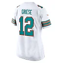 Zennovawear Bob Griese Miami Dolphins Women's Retired Player Jersey - White