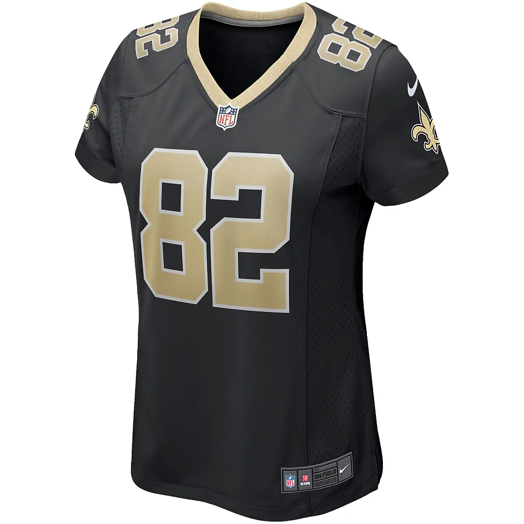 Zennovawear Bob Pollard New Orleans Saints Women's Game Retired Player Jersey - Black
