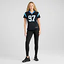 Zennovawear Bobby Brown III Carolina Panthers Women's Team Game Jersey - Black