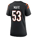 Zennovawear Boye Mafe Cincinnati Bengals Women's Team Game Jersey - Black