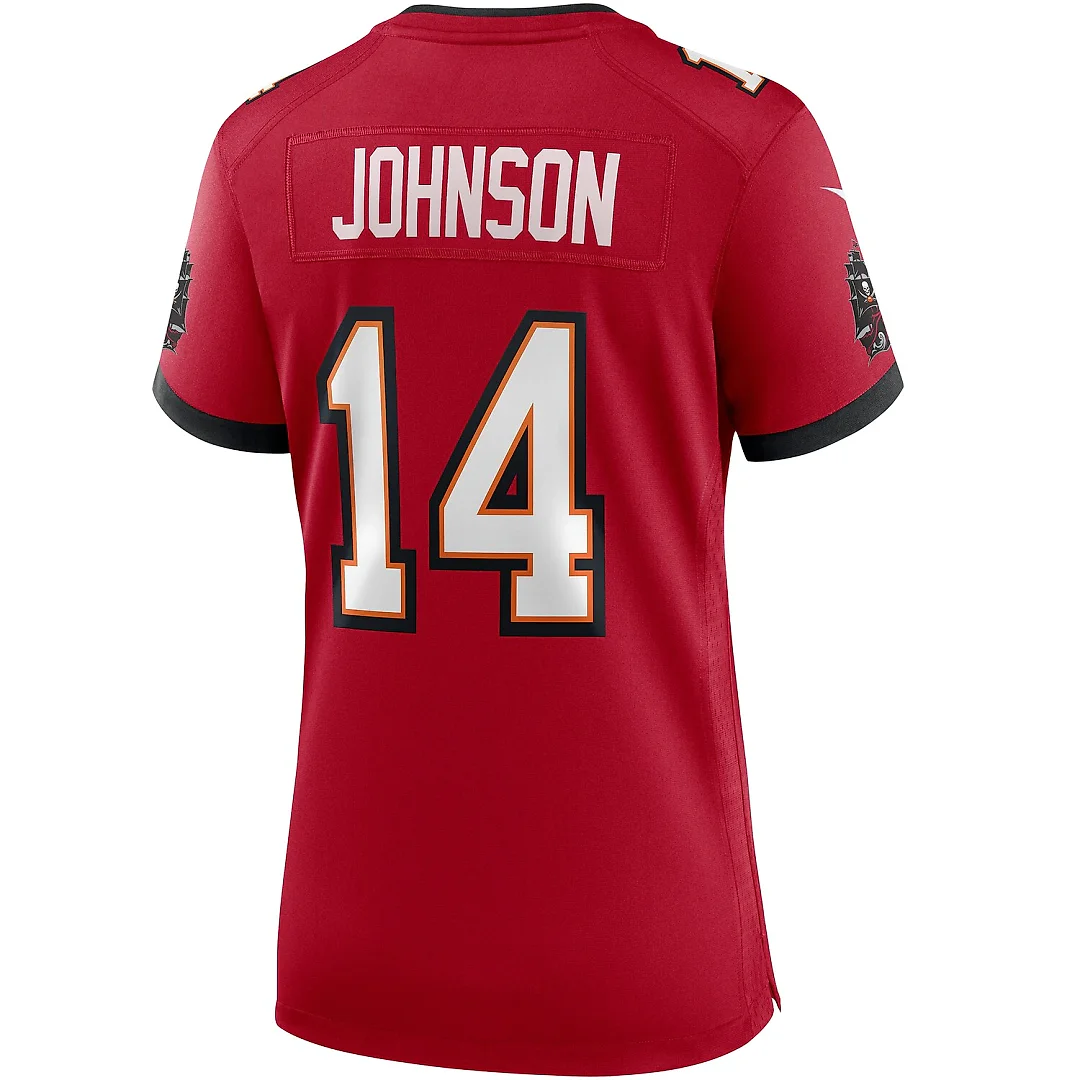 Zennovawear Brad Johnson Tampa Bay Buccaneers Women's Game Retired Player Jersey - Red