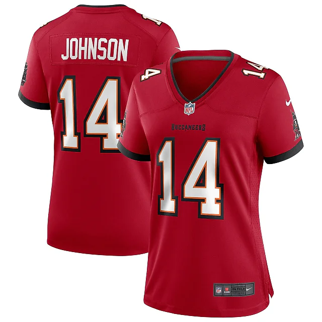 Zennovawear Brad Johnson Tampa Bay Buccaneers Women's Game Retired Player Jersey - Red