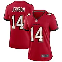 Zennovawear Brad Johnson Tampa Bay Buccaneers Women's Game Retired Player Jersey - Red