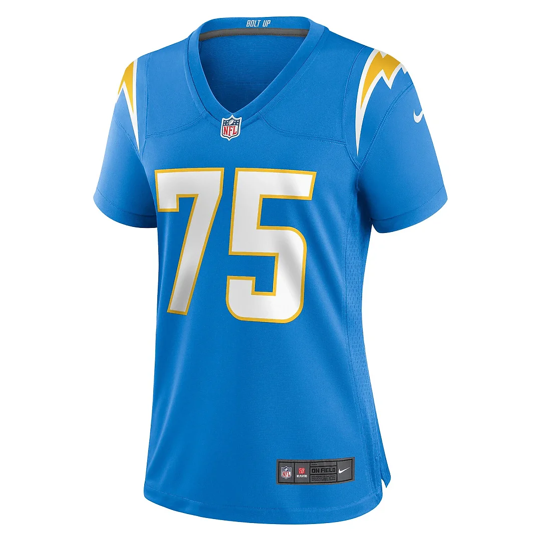 Zennovawear Bradley Bozeman Los Angeles Chargers Women's Game Jersey - Powder Blue
