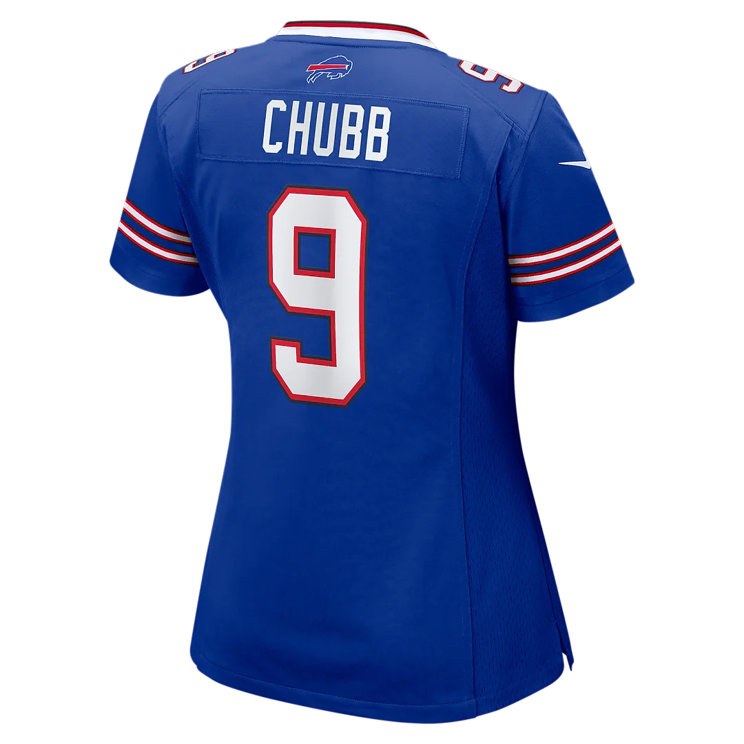 Zennovawear Bradley Chubb Buffalo Bills Women's Team Game Jersey - Royal