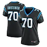 Zennovawear Brady Christensen Carolina Panthers Women's Team Game Jersey - Black