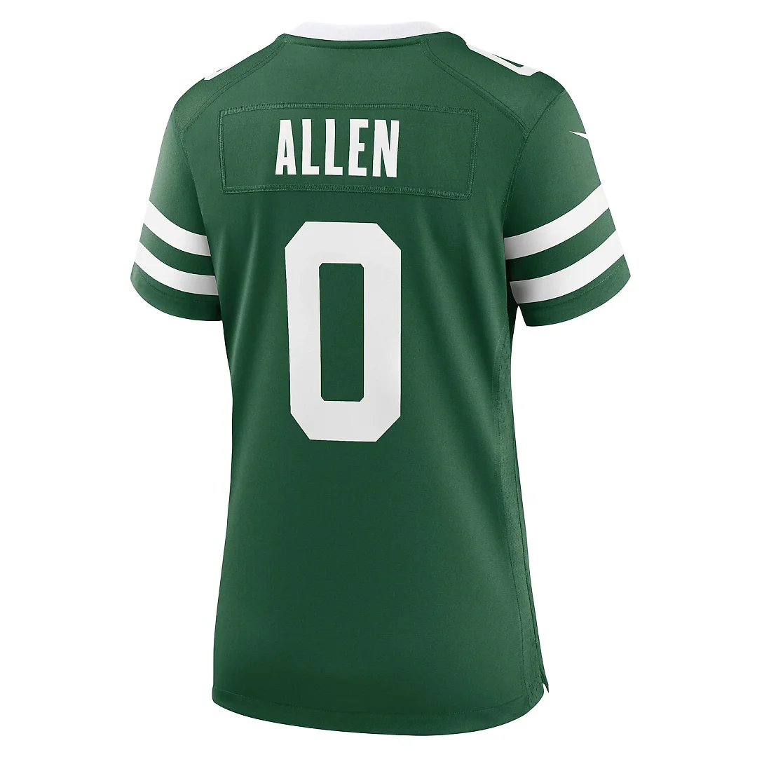 Zennovawear Braelon Allen New York Jets Women's Game Jersey - Legacy Green