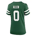 Zennovawear Braelon Allen New York Jets Women's Game Jersey - Legacy Green