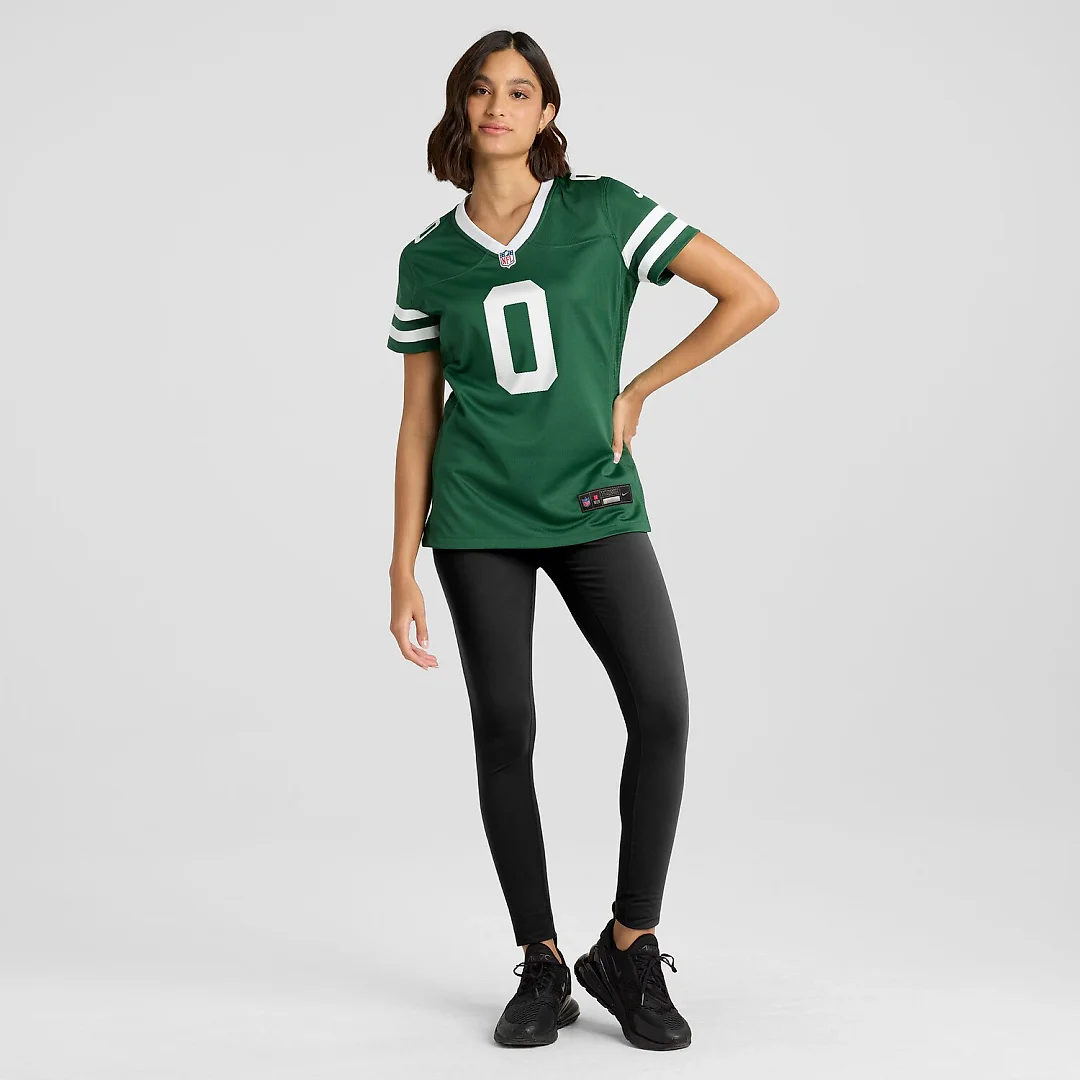 Zennovawear Braelon Allen New York Jets Women's Game Jersey - Legacy Green