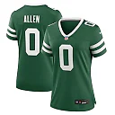 Zennovawear Braelon Allen New York Jets Women's Game Jersey - Legacy Green