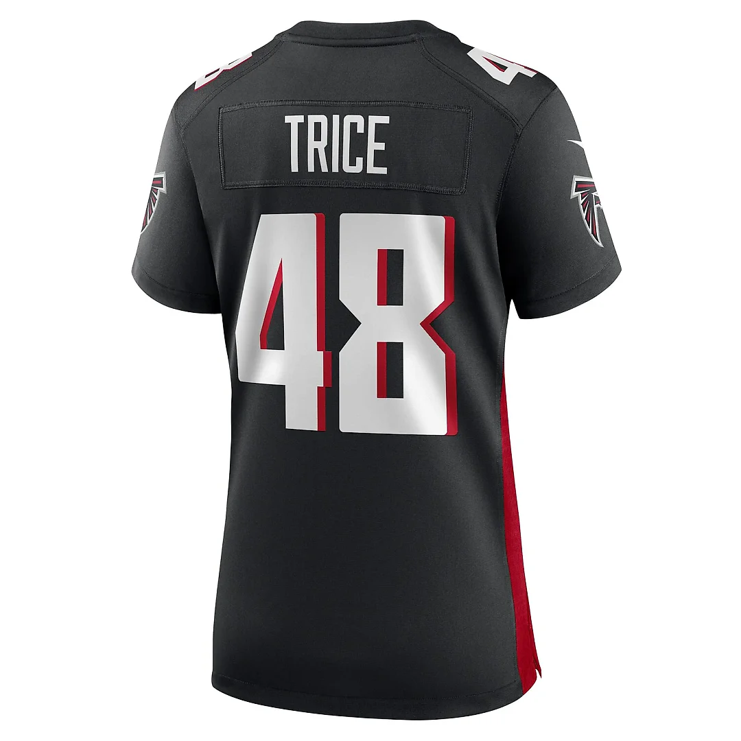 Zennovawear Bralen Trice Atlanta Falcons Women's Game Jersey - Black