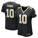 Zennovawear Brandin Cooks New Orleans Saints Women's Team Game Jersey - Black