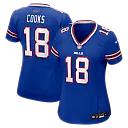 Zennovawear Brandin Cooks Buffalo Bills Women's Team Game Jersey - Royal
