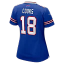 Zennovawear Brandin Cooks Buffalo Bills Women's Team Game Jersey - Royal