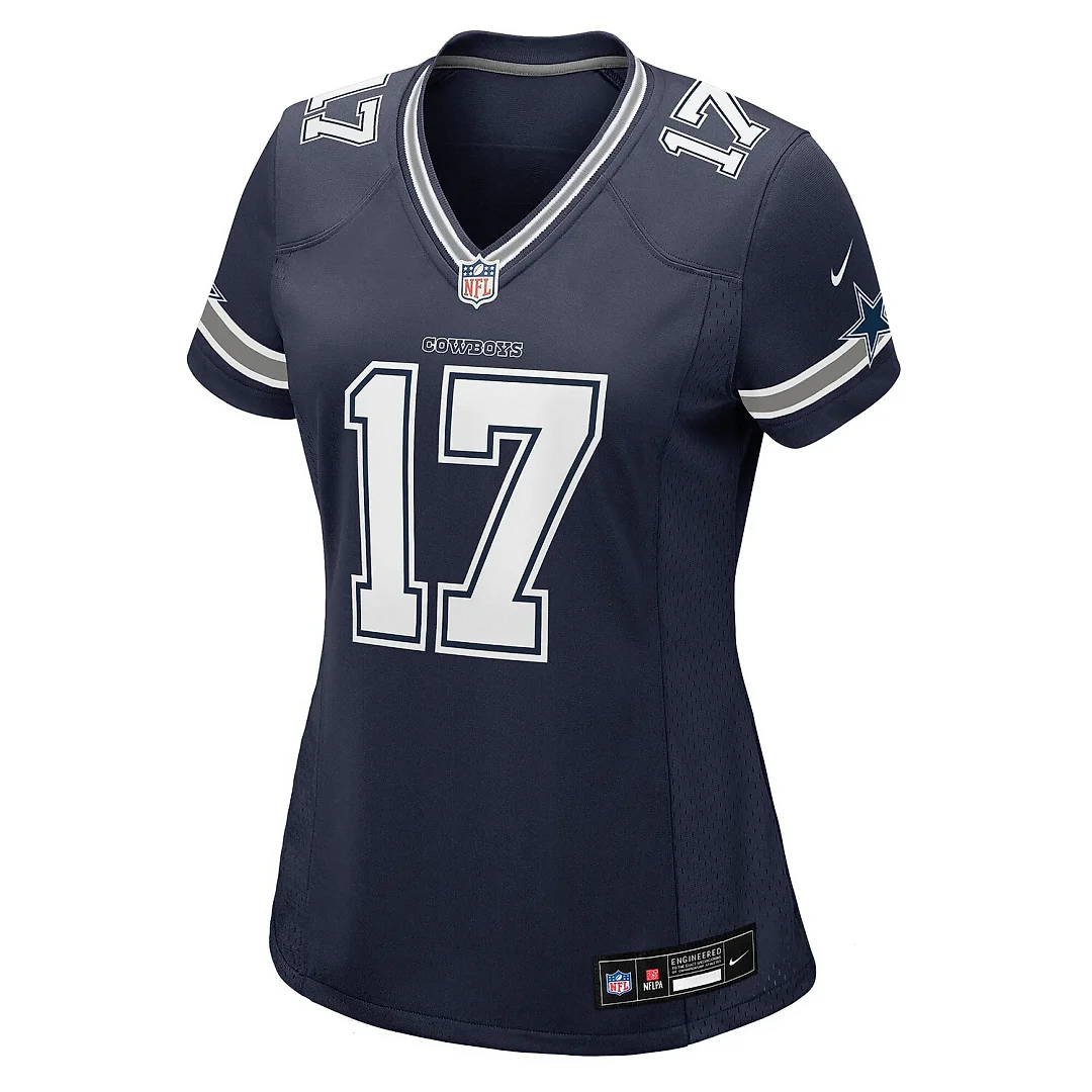 Zennovawear Brandon Aubrey Dallas Cowboys Women's Team Game Jersey - Navy