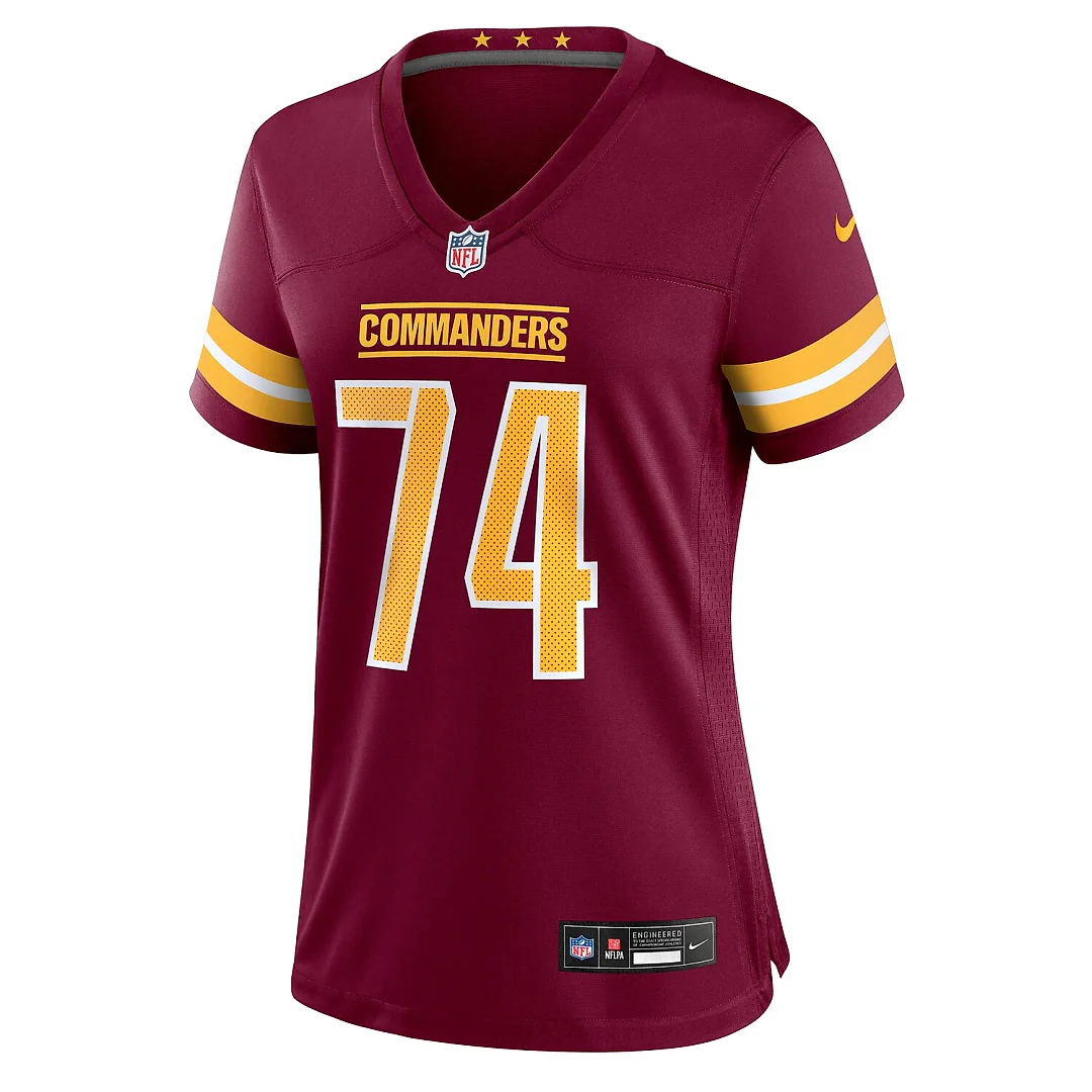 Zennovawear Brandon Coleman Washington Commanders Women's Team Game Jersey - Burgundy