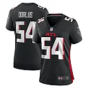 Zennovawear Brandon Dorlus Atlanta Falcons Women's Team Game Jersey - Black