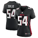 Zennovawear Brandon Dorlus Atlanta Falcons Women's Team Game Jersey - Black