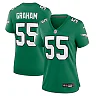 Zennovawear Brandon Graham Philadelphia Eagles Women's Alternate Game Jersey - Kelly Green