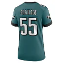 Zennovawear Brandon Graham Philadelphia Eagles Women's Team Game Jersey - Midnight Green